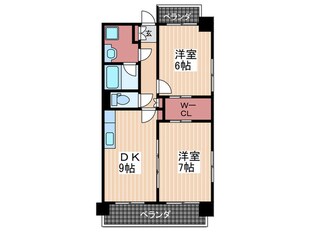 グレイスコ－ト仁保新町の物件間取画像